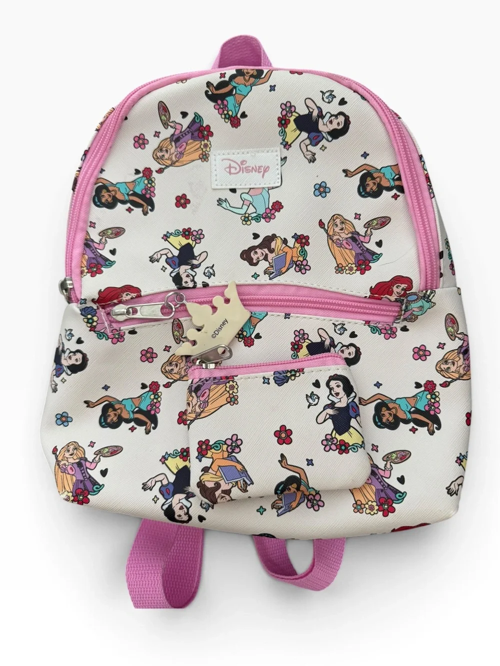 Bioworld Disney princess mini backpack and change purse